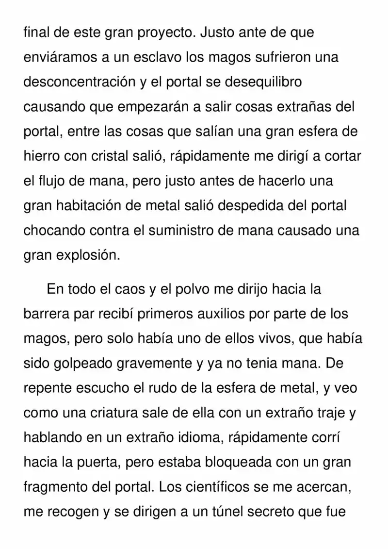 El Portal A Otro Mundo (Novela) - Capítulo 2 - Página 5 - LectorTMOo