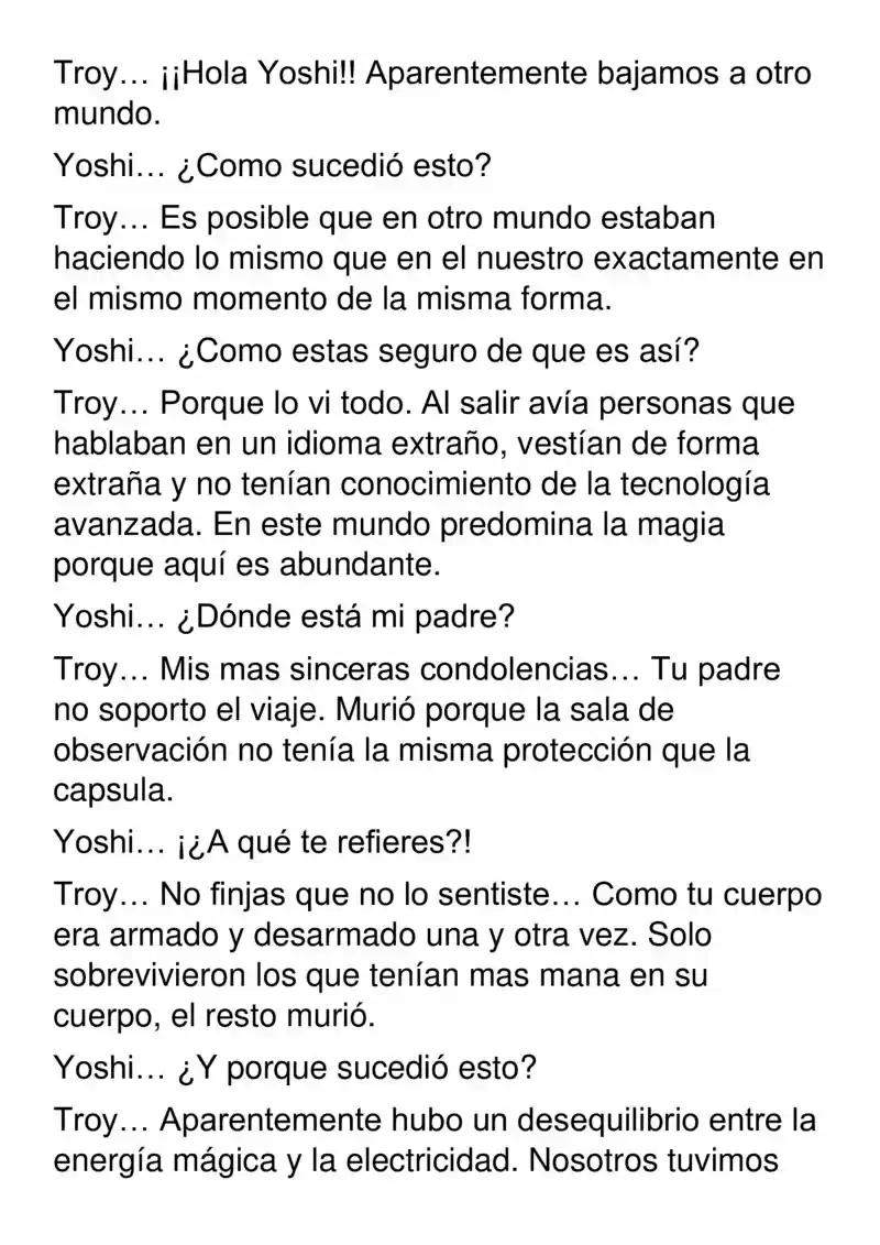 El Portal A Otro Mundo (Novela) - Capítulo 3 - Página 3 - LectorTMOo