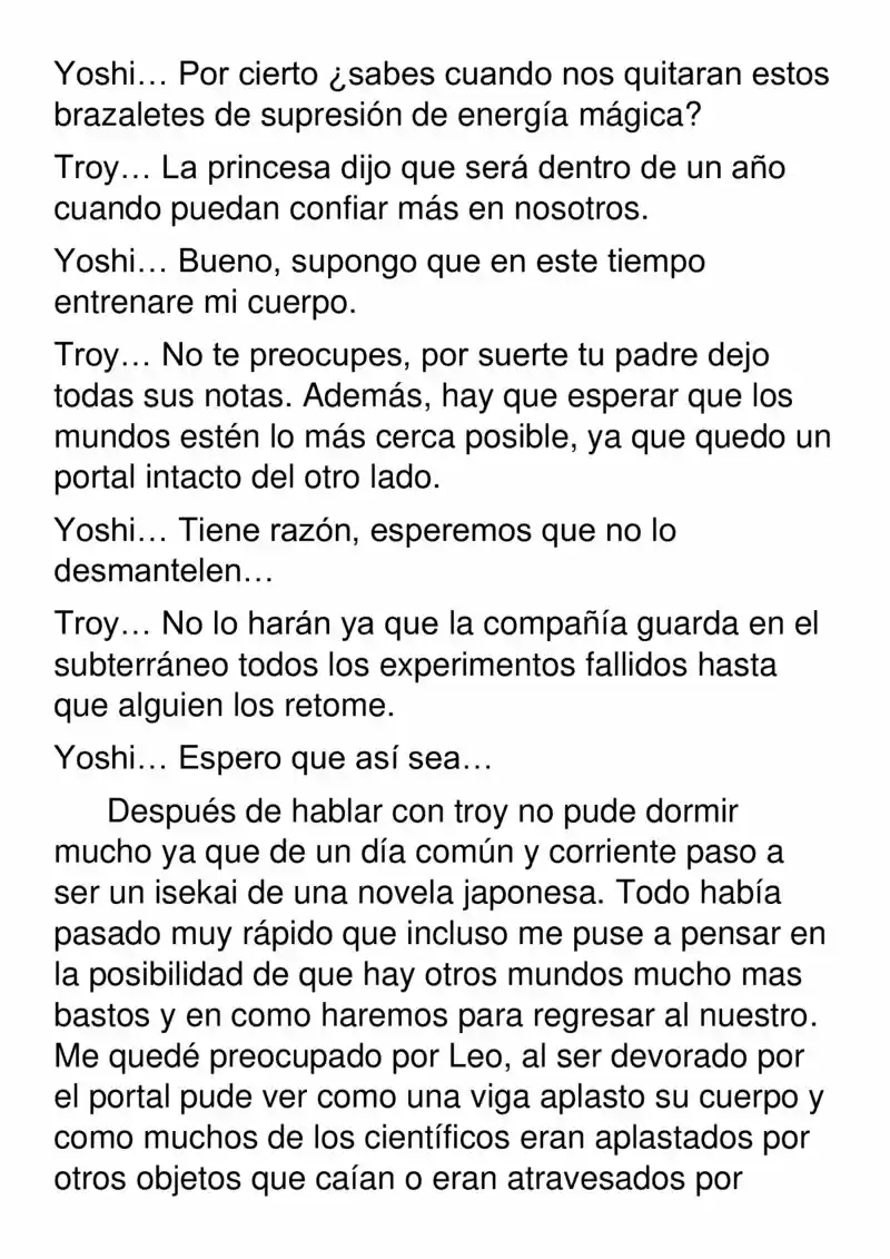 El Portal A Otro Mundo (Novela) - Capítulo 3 - Página 8 - LectorTMOo