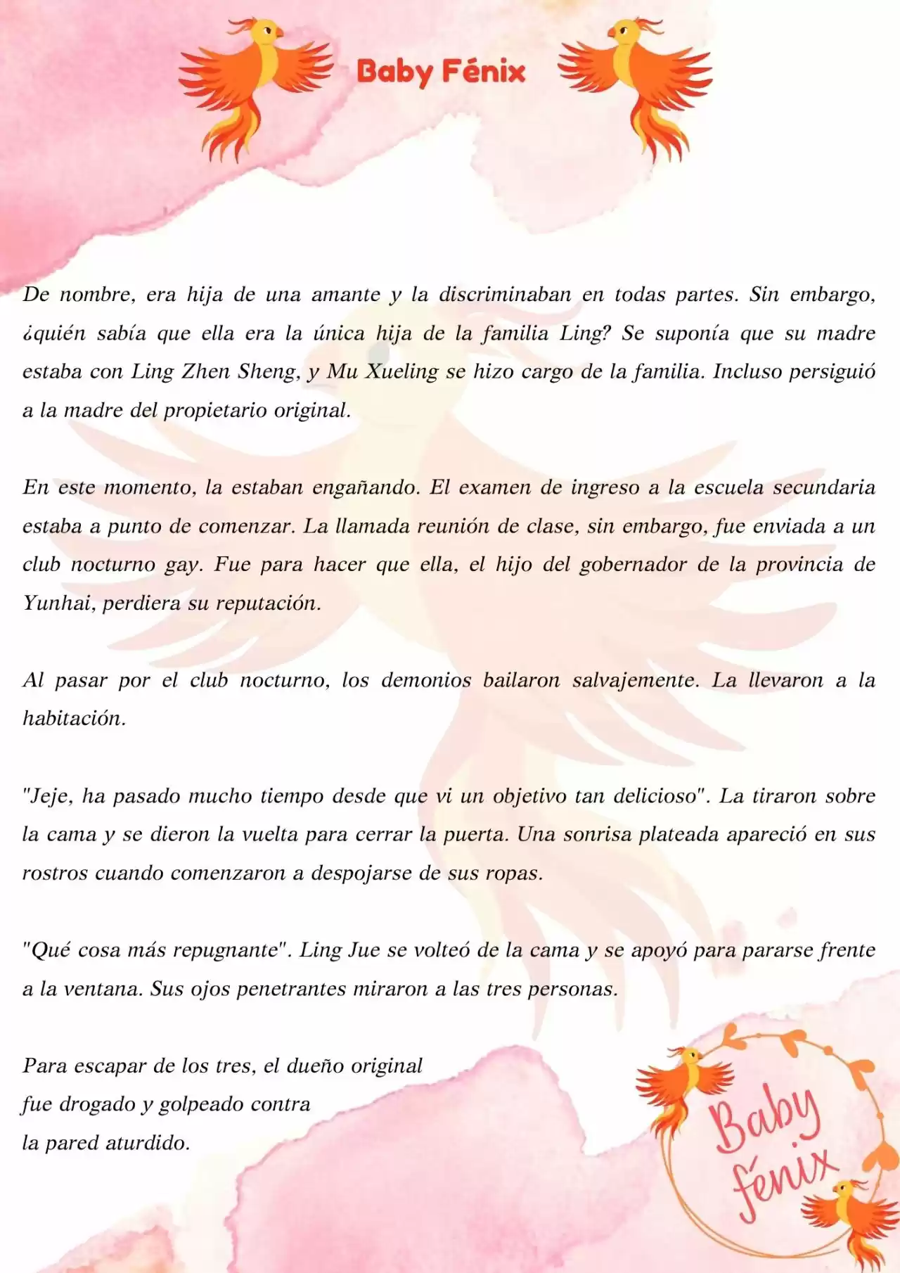 El Príncipe Azul Nacional Volvió A Tomar El Primer Lugar (Novela) - Capítulo 1 - Página 5 - LectorTMOo