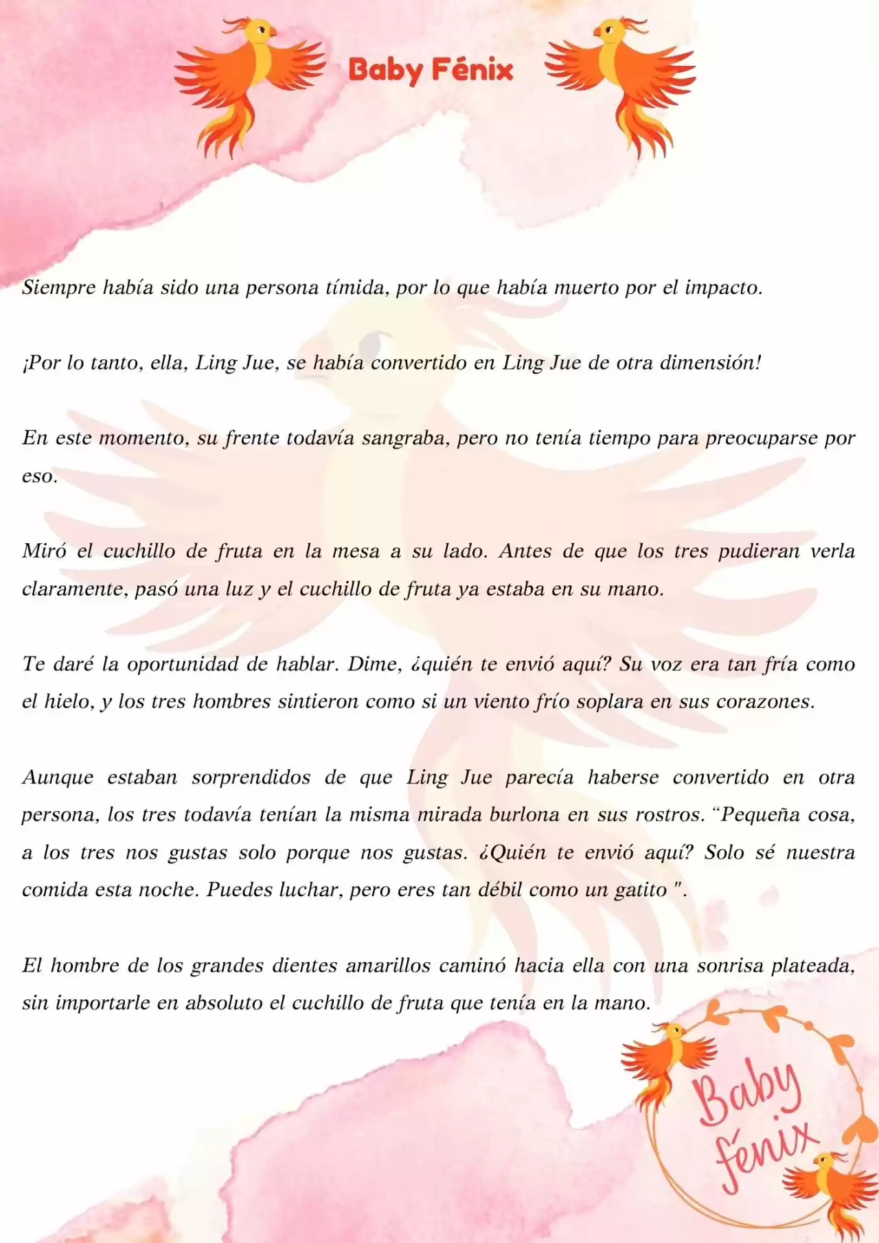 El Príncipe Azul Nacional Volvió A Tomar El Primer Lugar (Novela) - Capítulo 1 - Página 6 - LectorTMOo