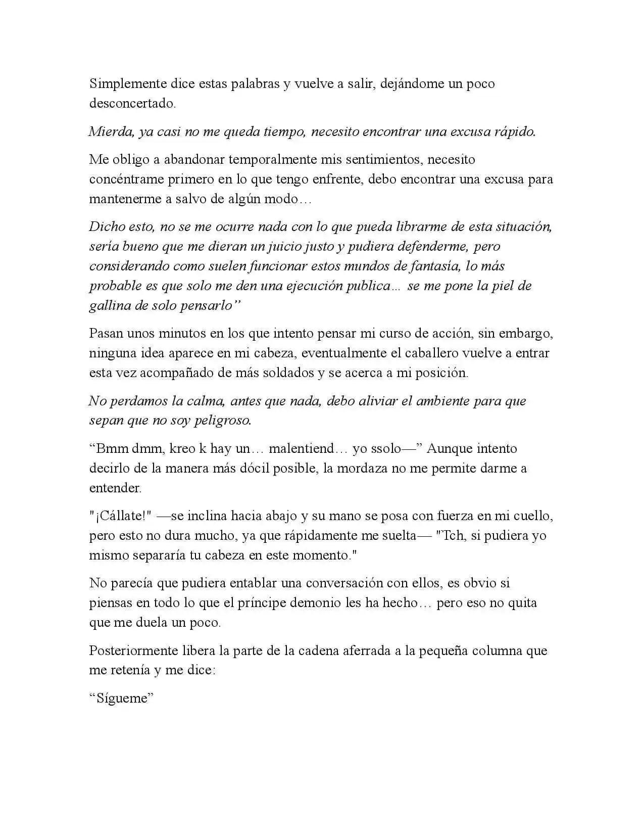 El Príncipe Demonio Quiere Volver A La Normalidad (Novela) - Capítulo 2 - Página 5 - LectorTMOo