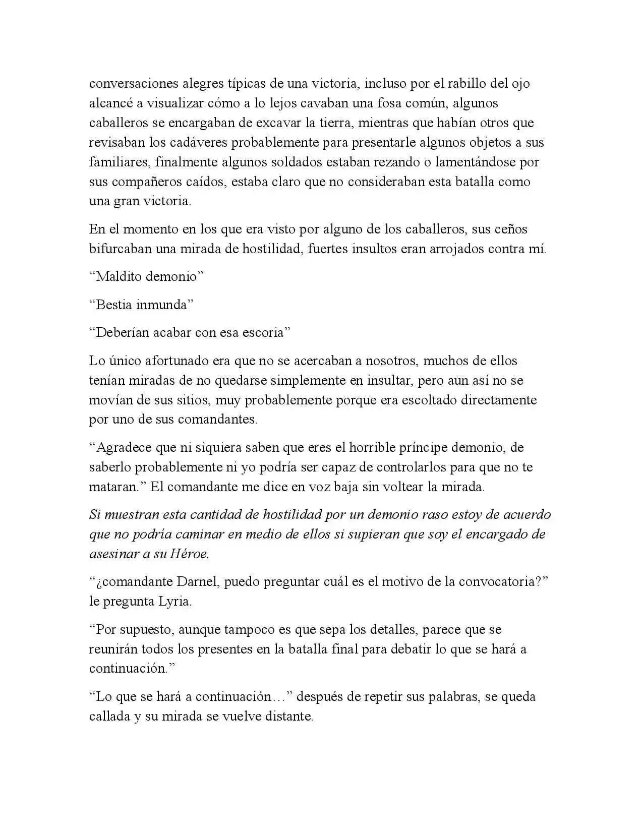El Príncipe Demonio Quiere Volver A La Normalidad (Novela) - Capítulo 2 - Página 8 - LectorTMOo