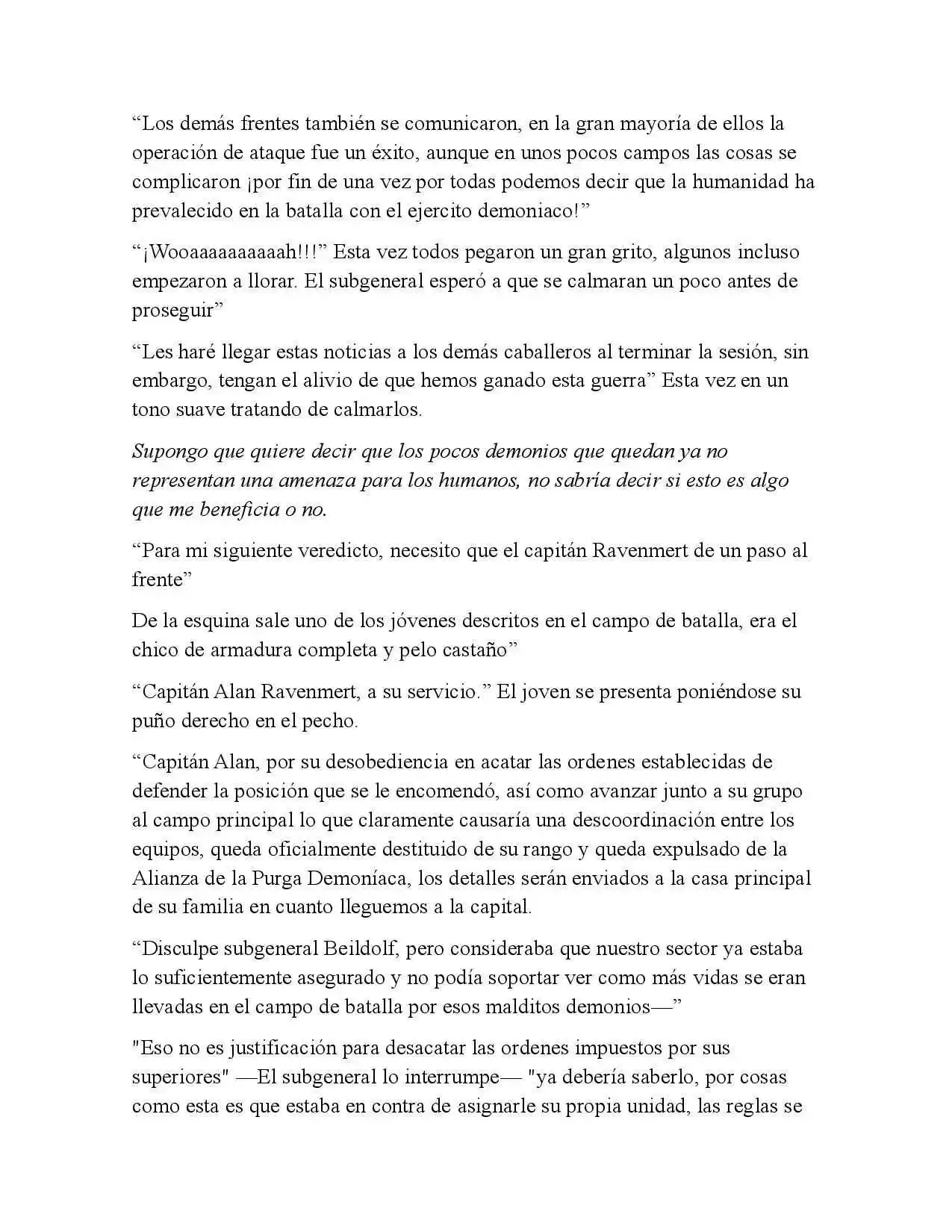 El Príncipe Demonio Quiere Volver A La Normalidad (Novela) - Capítulo 2 - Página 10 - LectorTMOo