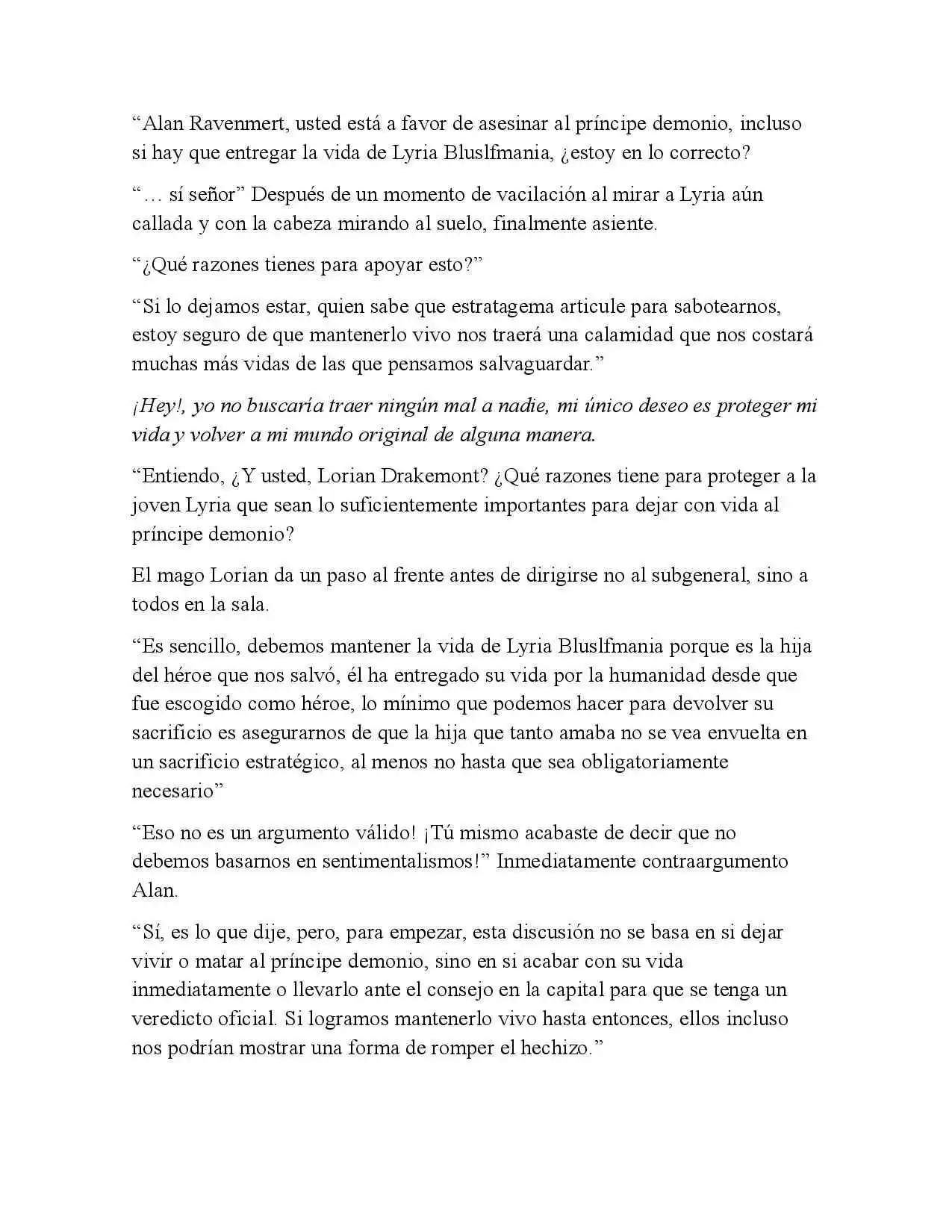 El Príncipe Demonio Quiere Volver A La Normalidad (Novela) - Capítulo 2 - Página 14 - LectorTMOo