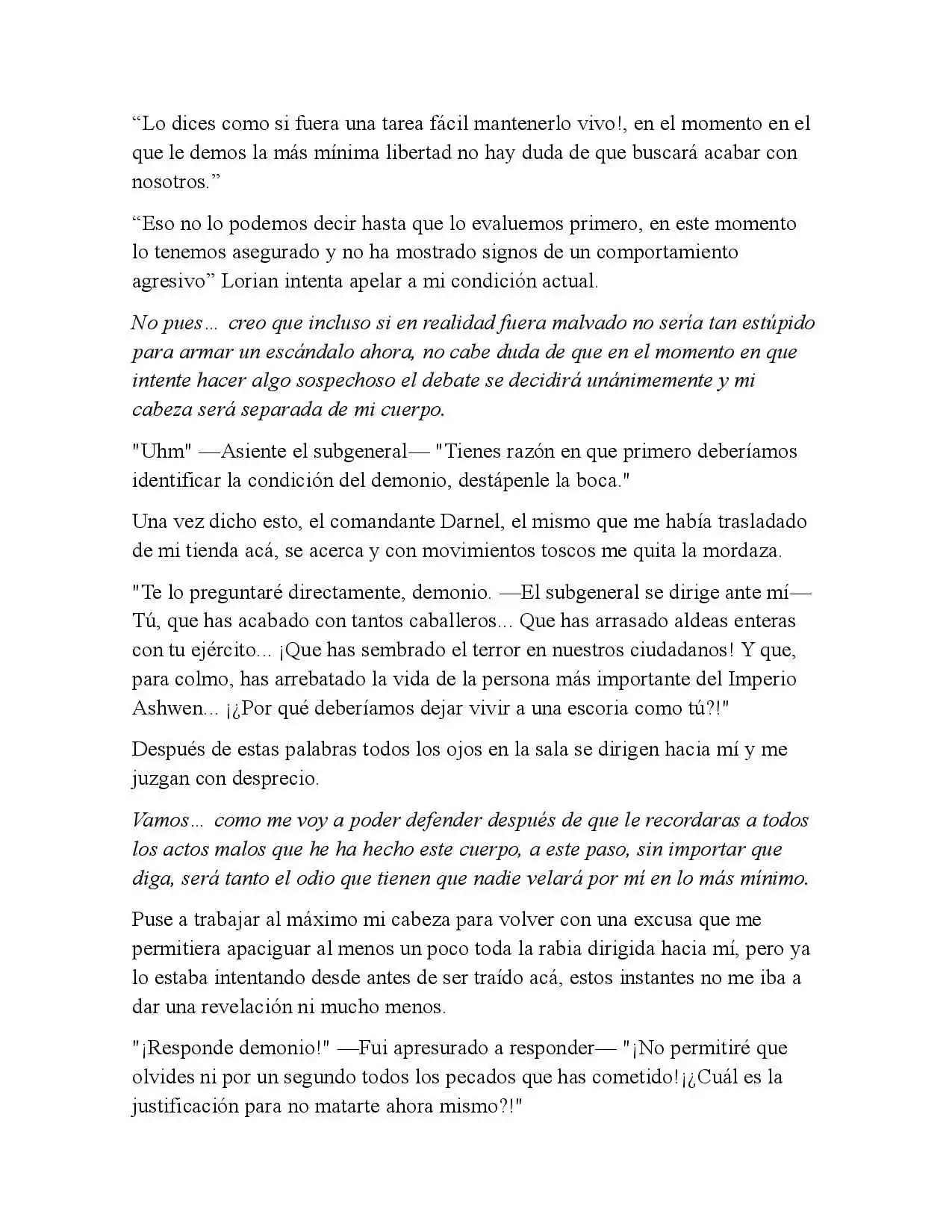El Príncipe Demonio Quiere Volver A La Normalidad (Novela) - Capítulo 2 - Página 15 - LectorTMOo