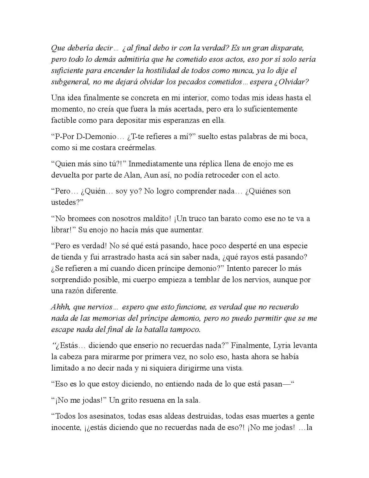El Príncipe Demonio Quiere Volver A La Normalidad (Novela) - Capítulo 2 - Página 16 - LectorTMOo