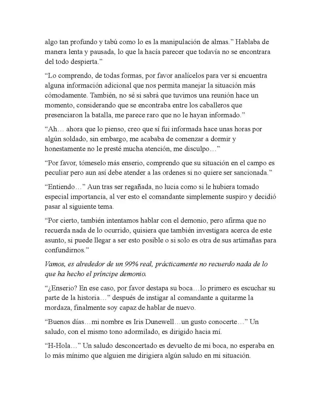 El Príncipe Demonio Quiere Volver A La Normalidad (Novela) - Capítulo 3 - Página 4 - LectorTMOo