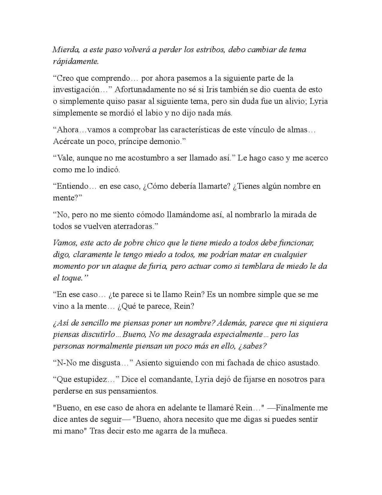 El Príncipe Demonio Quiere Volver A La Normalidad (Novela) - Capítulo 3 - Página 7 - LectorTMOo