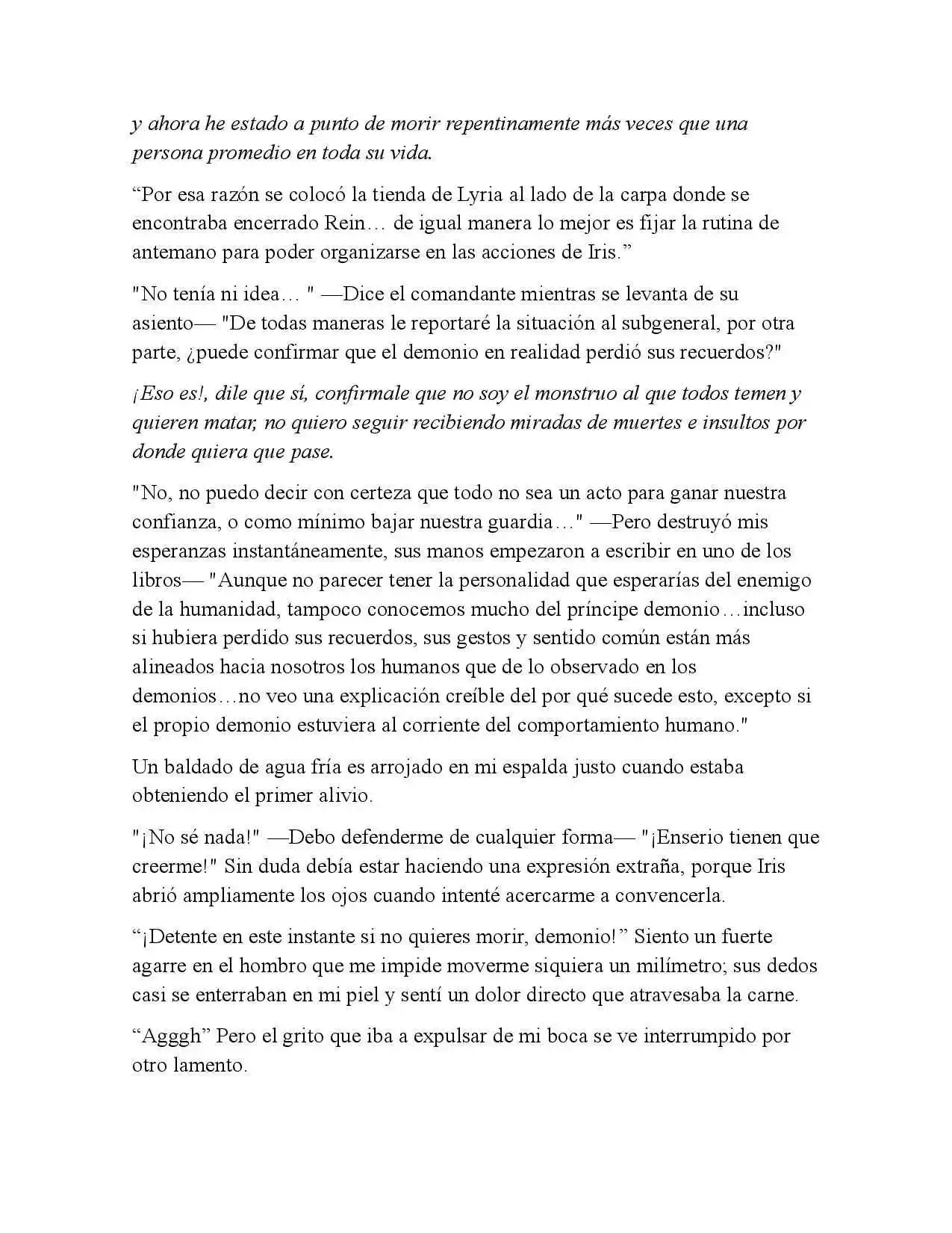 El Príncipe Demonio Quiere Volver A La Normalidad (Novela) - Capítulo 3 - Página 11 - LectorTMOo