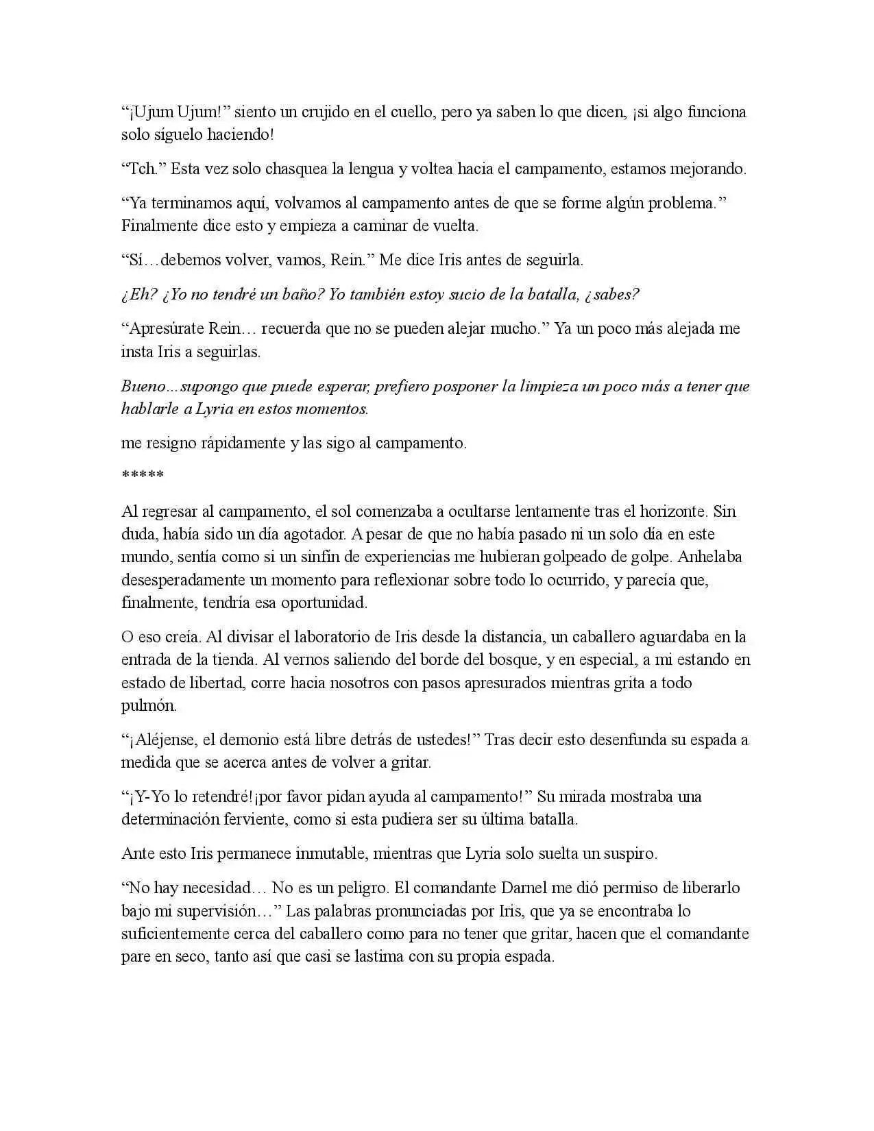 El Príncipe Demonio Quiere Volver A La Normalidad (Novela) - Capítulo 4 - Página 8 - LectorTMOo