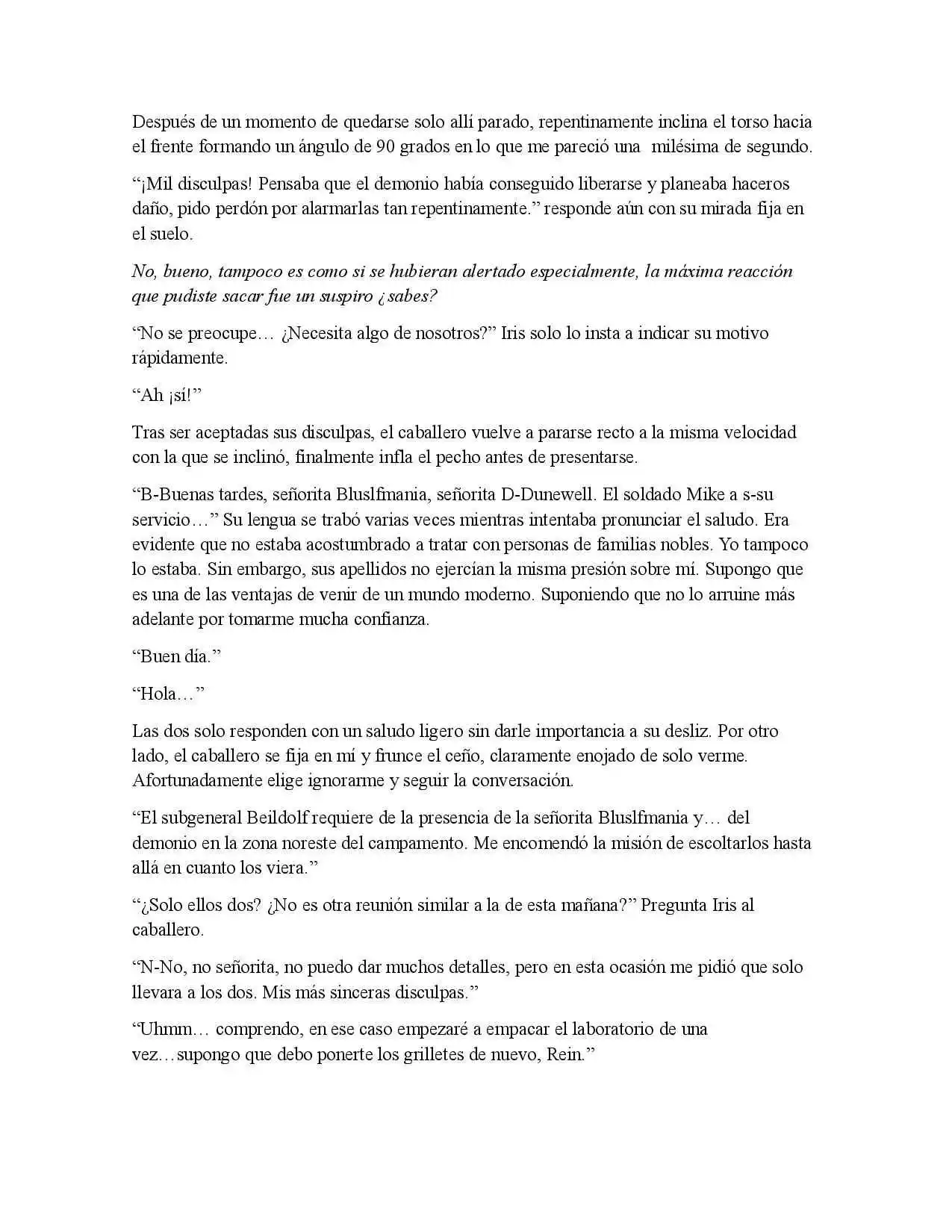El Príncipe Demonio Quiere Volver A La Normalidad (Novela) - Capítulo 4 - Página 9 - LectorTMOo