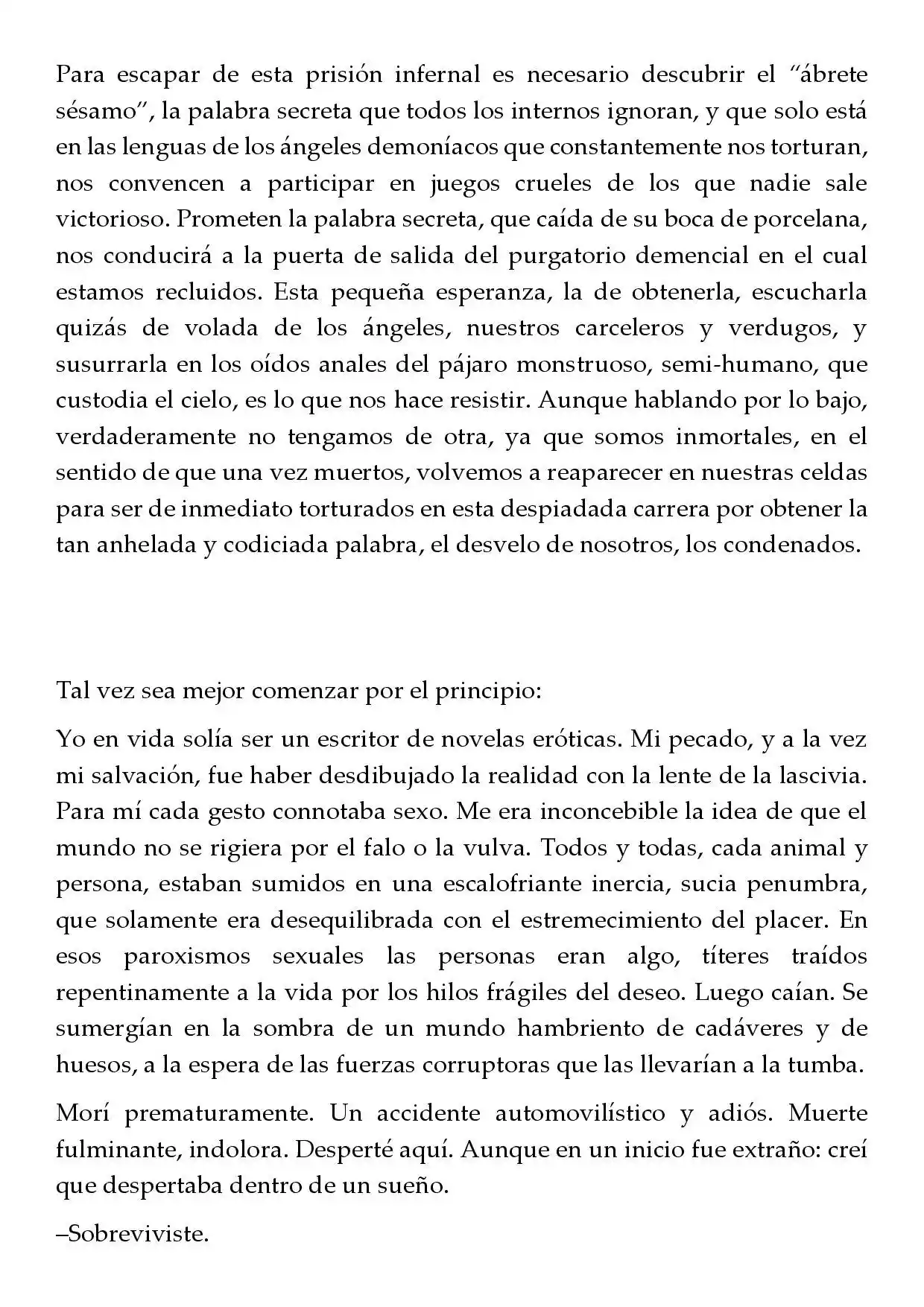 El Presidio De Los ángeles (Novela) - Capítulo 1 - Página 4 - LectorTMOo