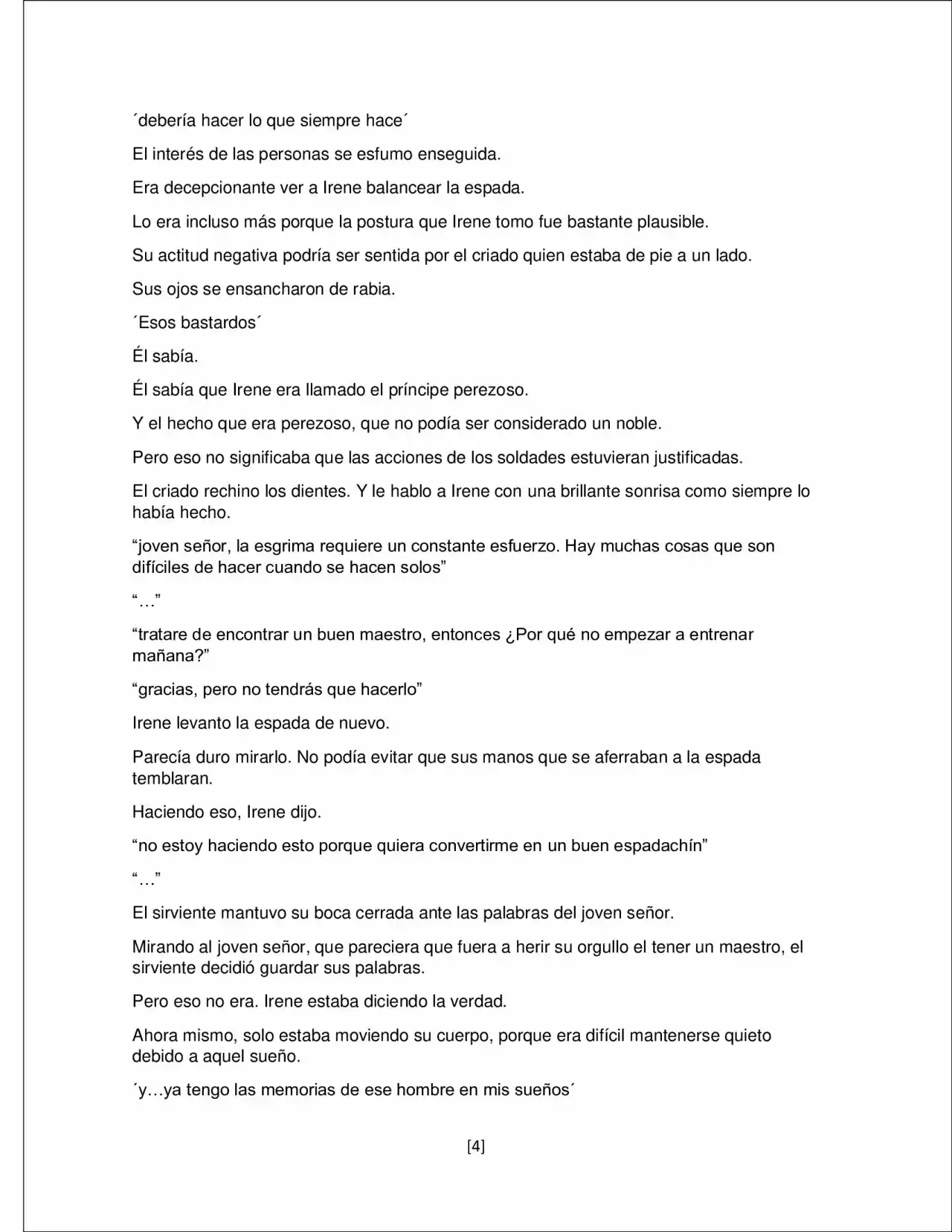 El Principe Perezoso Se Convierte En Un Genio (Novela) - Capítulo 2 - Página 4 - LectorTMOo