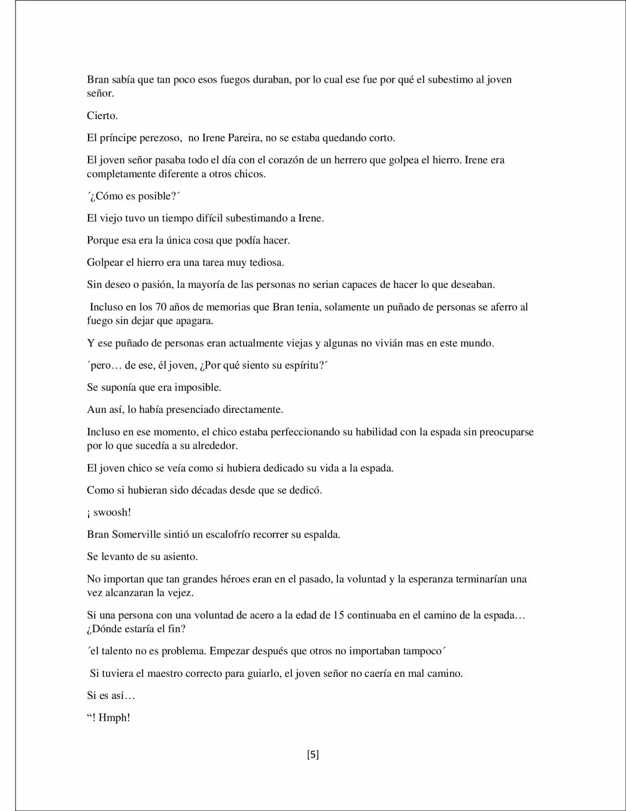 El Principe Perezoso Se Convierte En Un Genio (Novela) - Capítulo 5 - Página 5 - LectorTMOo