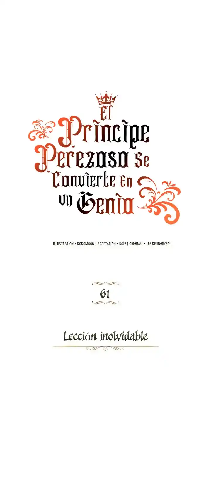 El Principe Perezoso Se Convierte En Un Genio (Novela) - Capítulo 61 - Página 5 - LectorTMOo