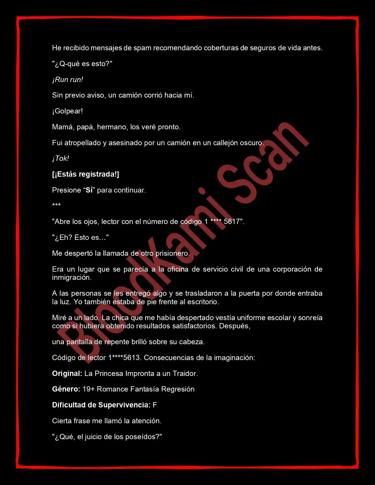 El Privilegio De Un Transmigrante (Novela) - Capítulo 1 - Página 5 - LectorTMOo