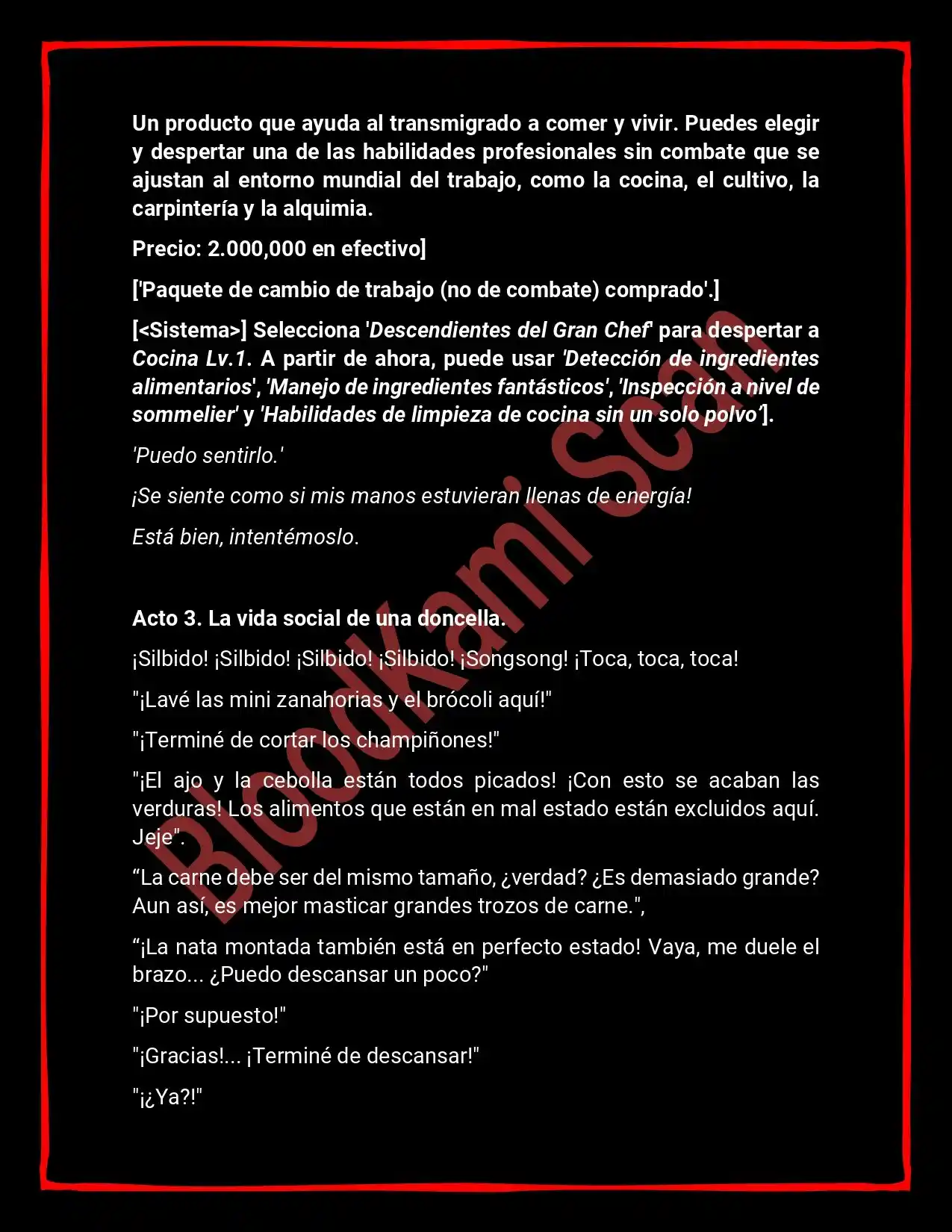 El Privilegio De Un Transmigrante (Novela) - Capítulo 3 - Página 6 - LectorTMOo