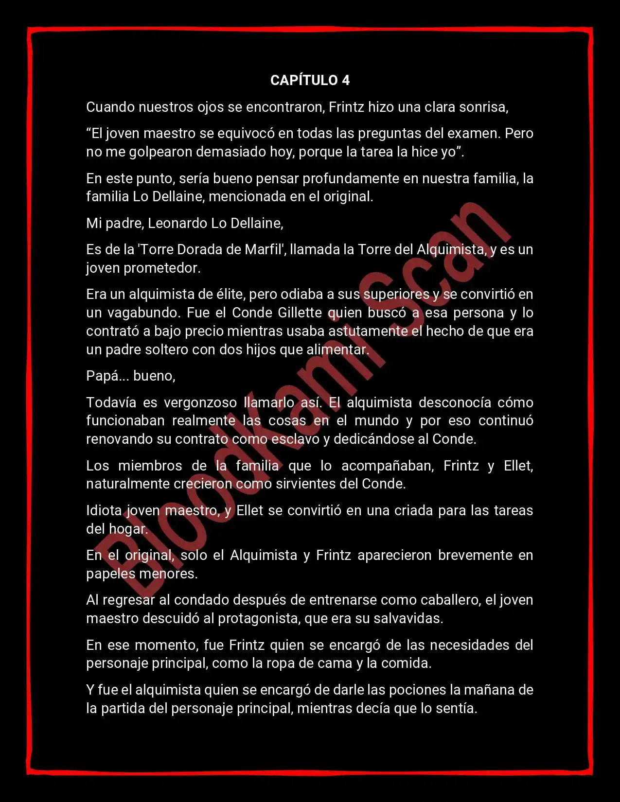 El Privilegio De Un Transmigrante (Novela) - Capítulo 4 - Página 4 - LectorTMOo
