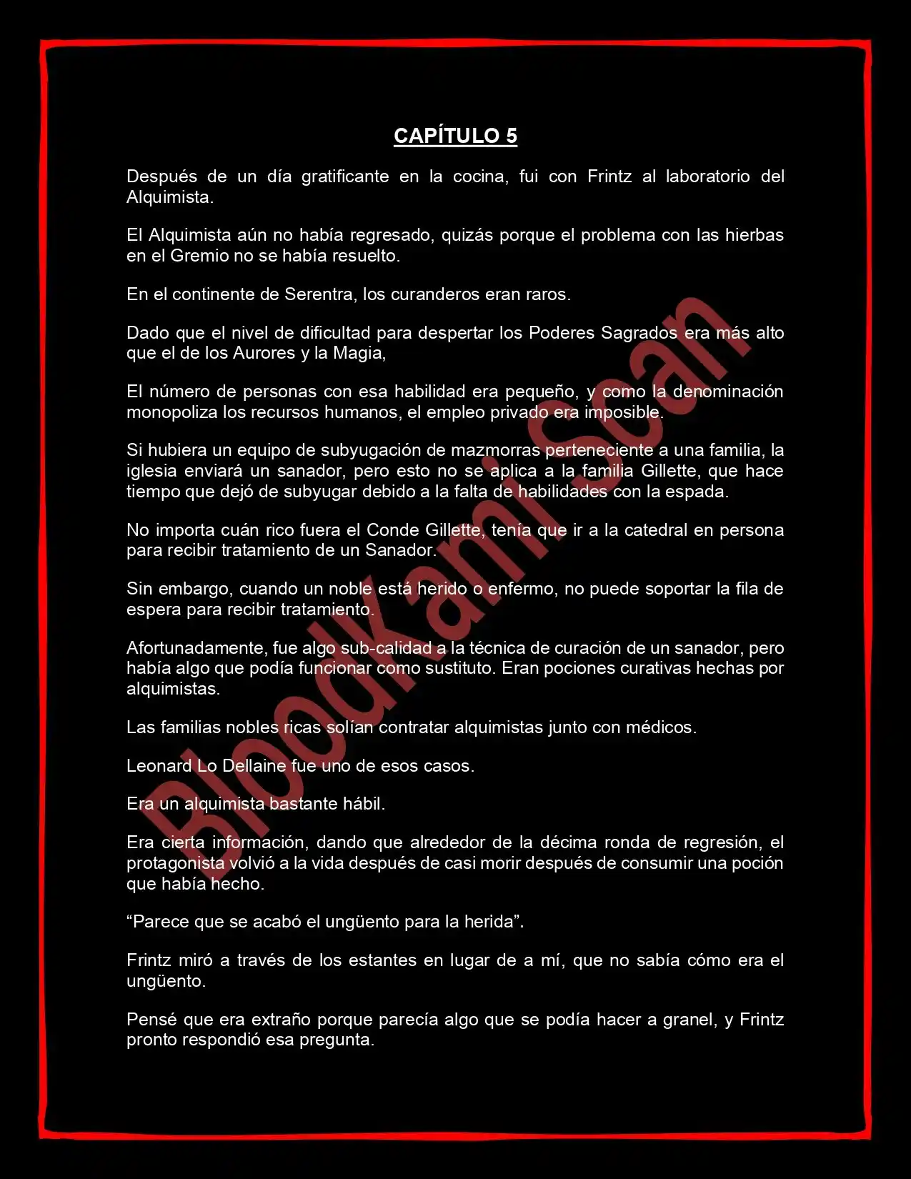 El Privilegio De Un Transmigrante (Novela) - Capítulo 5 - Página 5 - LectorTMOo