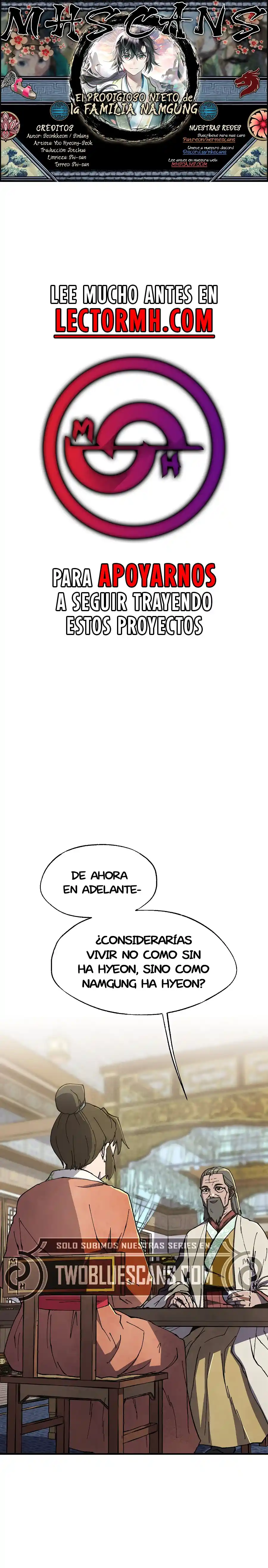 El Prodigioso Nieto De La Familia Namgung - Capítulo 35.1 - Página 1 - LectorTMOo
