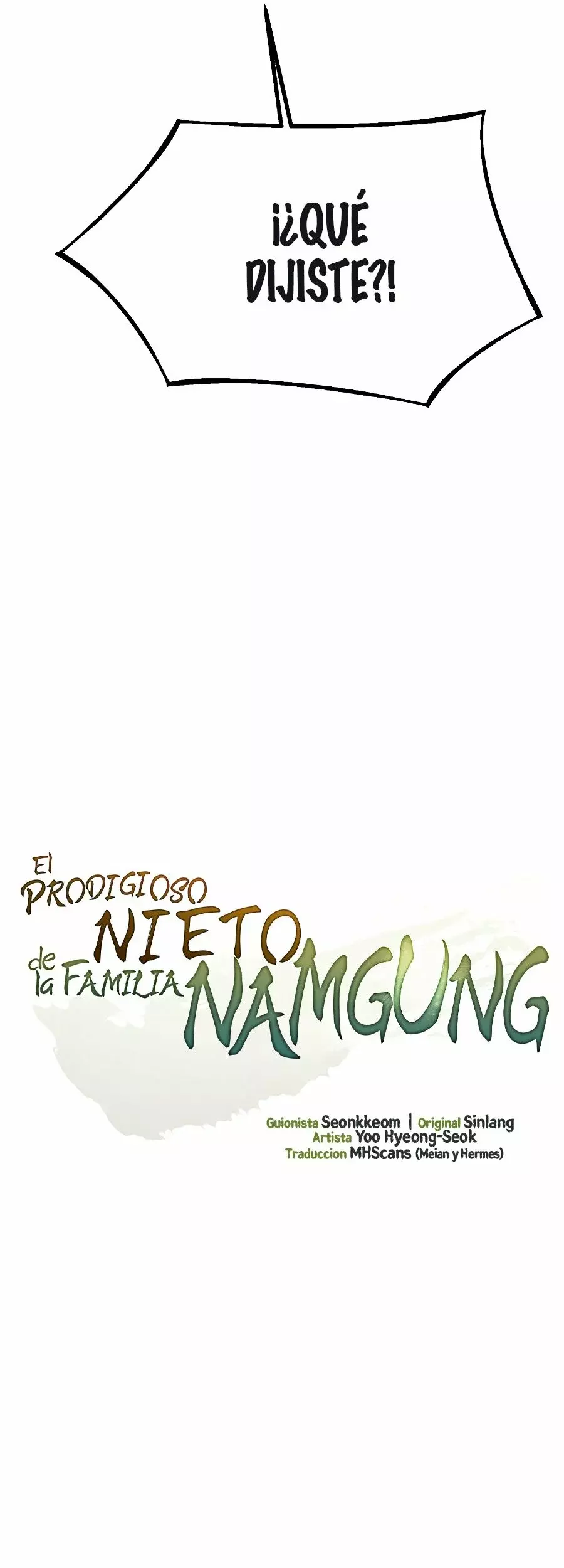 El Prodigioso Nieto De La Familia Namgung - Capítulo 5 - Página 12 - LectorTMOo