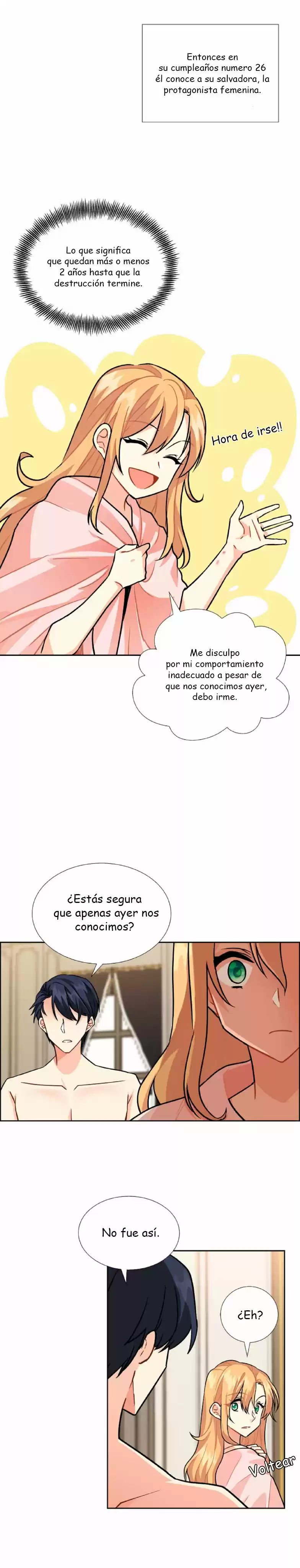 El Protagonista Más Joven Se Enamoró De Mí Antes De La Destrucción - Capítulo 1 - Página 18 - LectorTMOo