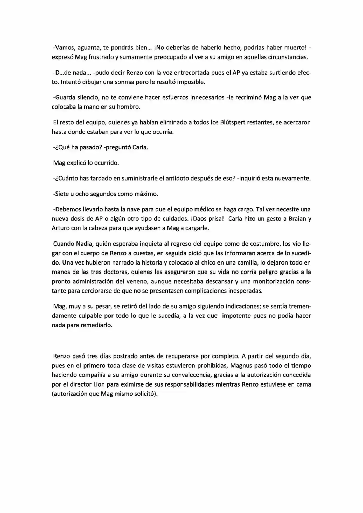 El Pueblo De Las Almas Perdidas (Novela) - Capítulo 12 - Página 6 - LectorTMOo