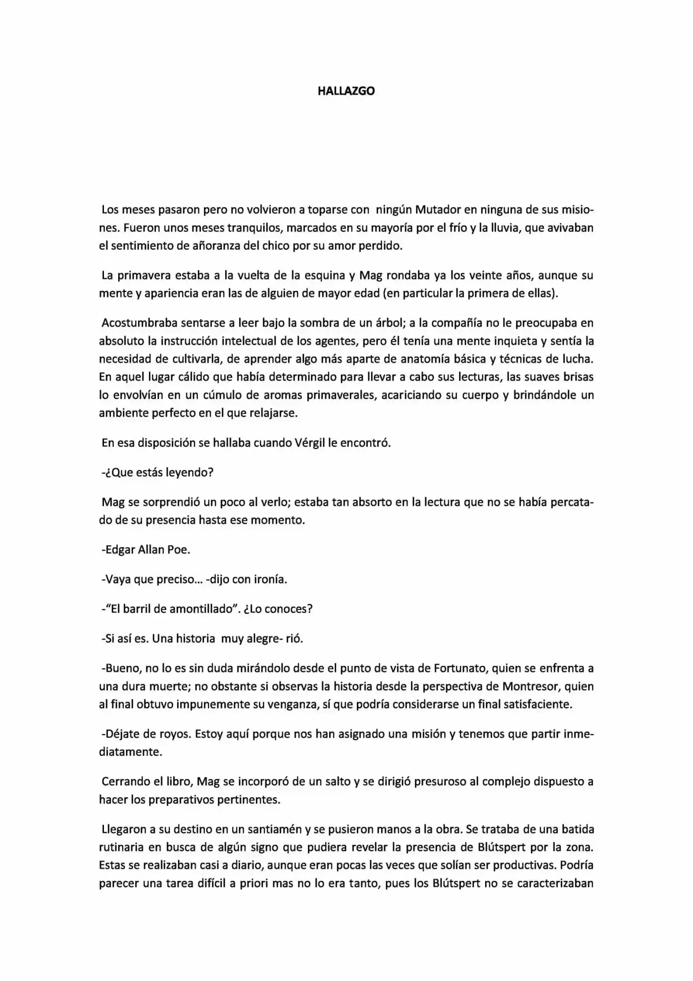 El Pueblo De Las Almas Perdidas (Novela) - Capítulo 22 - Página 1 - LectorTMOo