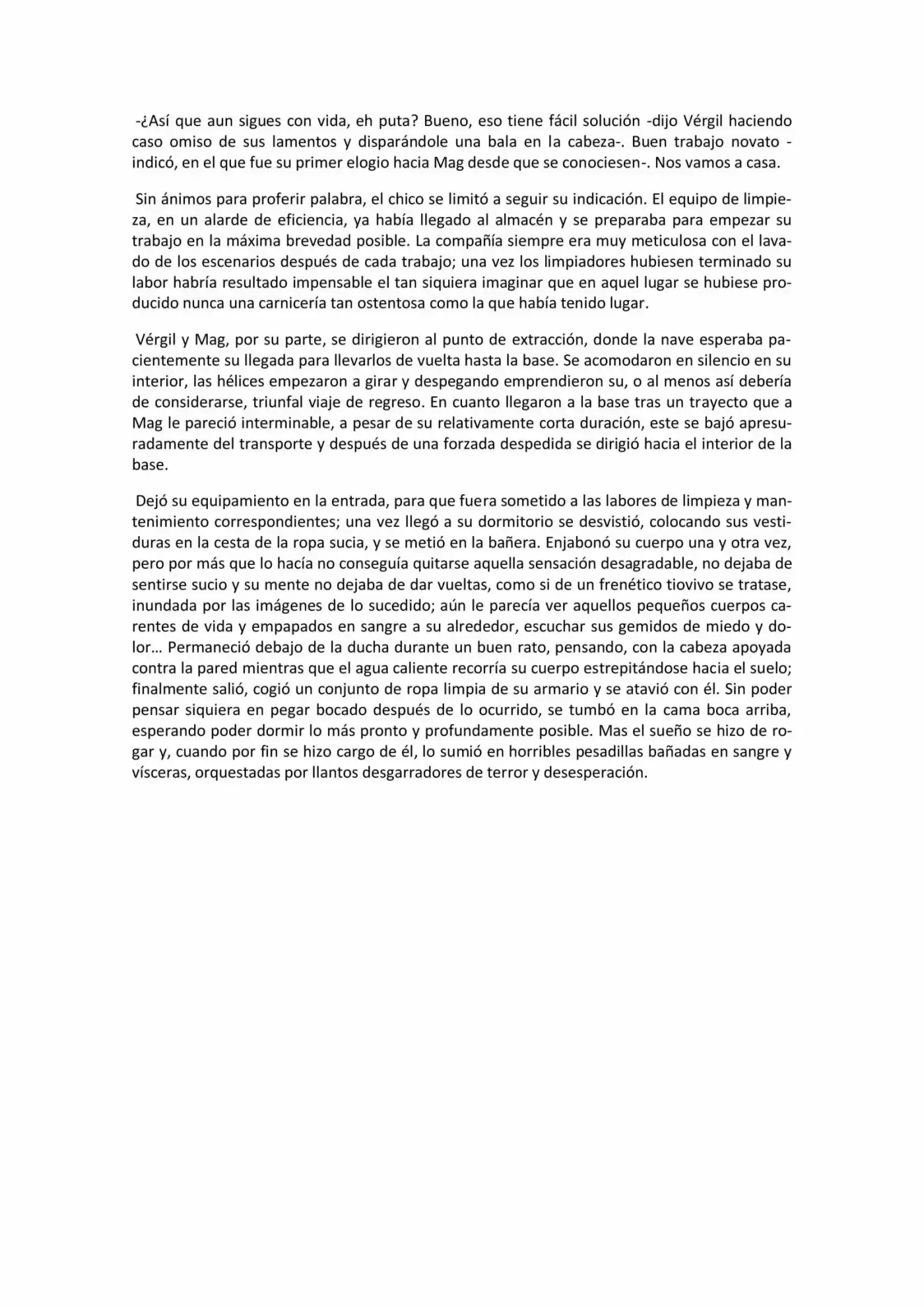 El Pueblo De Las Almas Perdidas (Novela) - Capítulo 9 - Página 6 - LectorTMOo