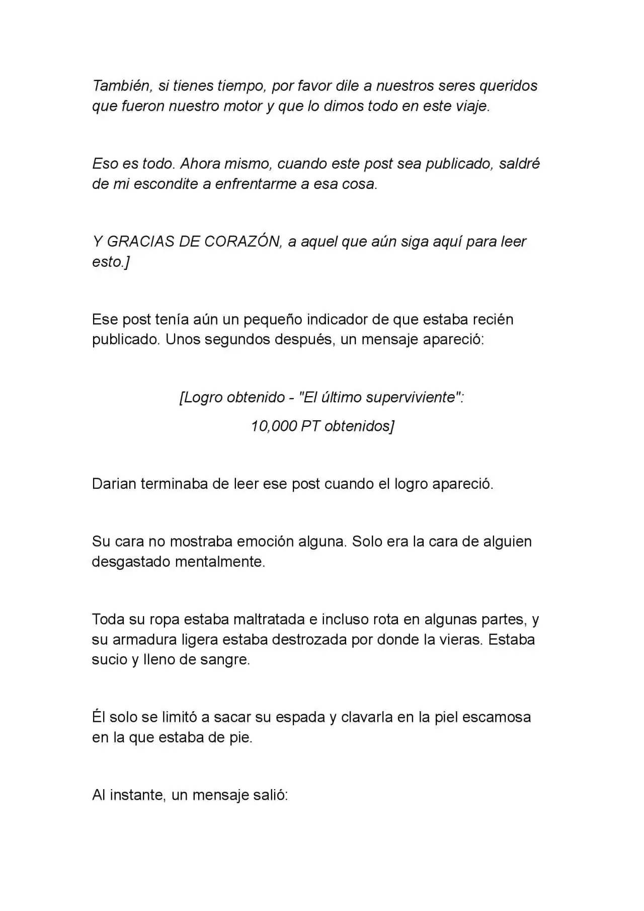 El Que Llegó Más Lejos En La Torre Por Fin Regresa. (Novela) - Capítulo 1 - Página 8 - LectorTMOo
