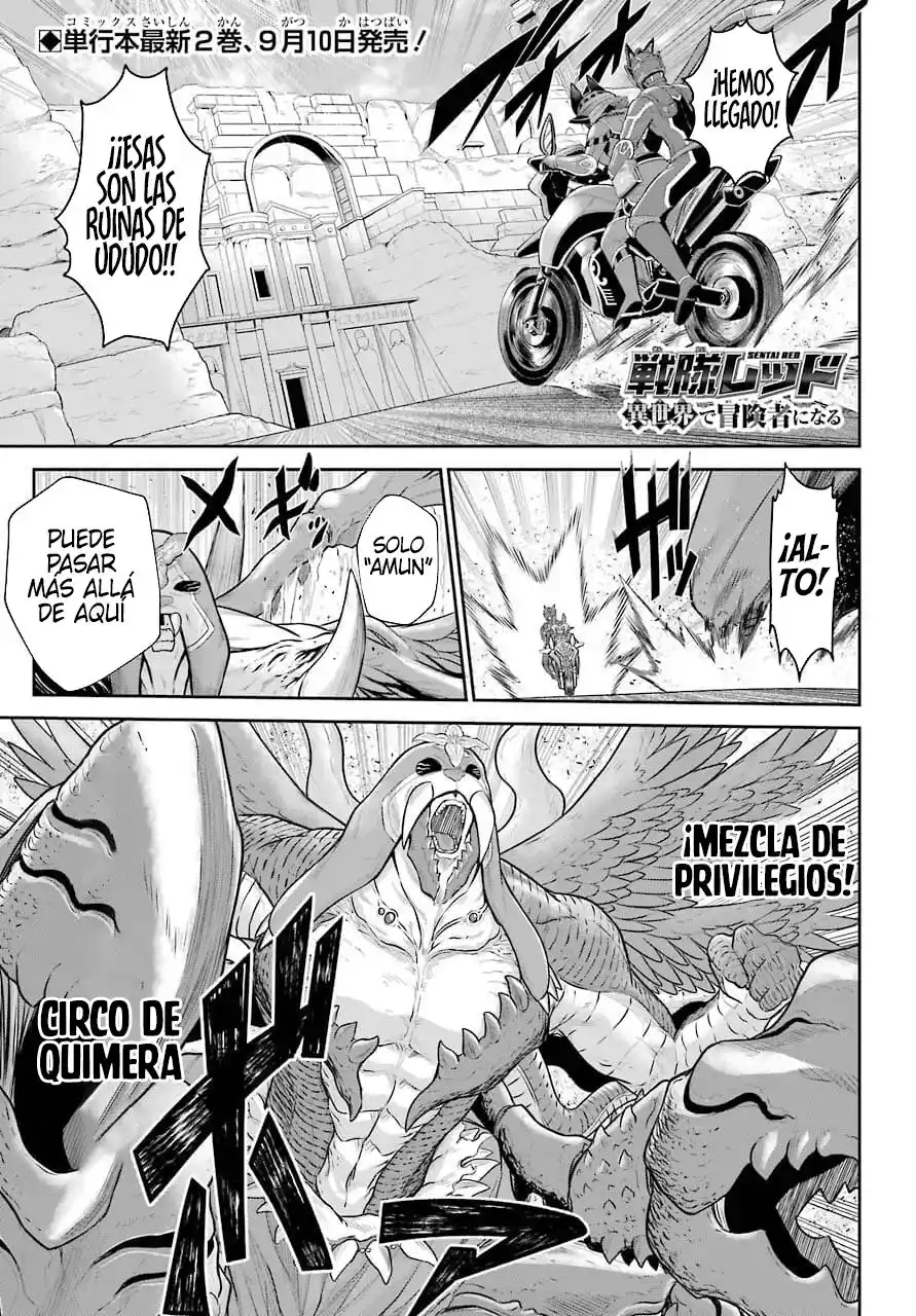 El Ranger Rojo Se Convierte En Un Aventurero En Otro Mundo - Capítulo 11 - Página 1 - LectorTMOo