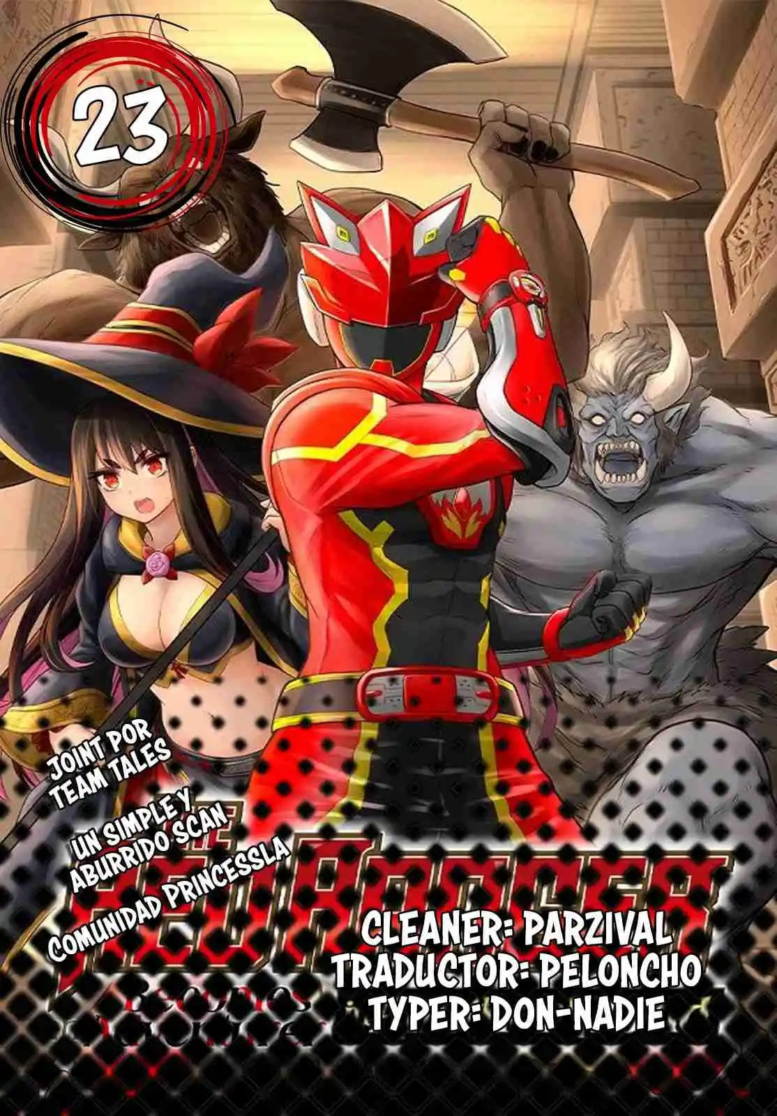 El Ranger Rojo Se Convierte En Un Aventurero En Otro Mundo - Capítulo 23 - Página 1 - LectorTMOo
