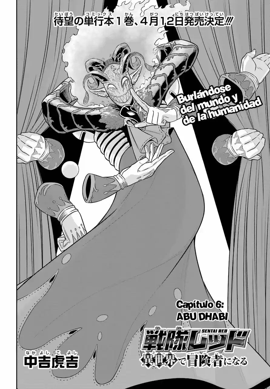 El Ranger Rojo Se Convierte En Un Aventurero En Otro Mundo - Capítulo 6 - Página 2 - LectorTMOo