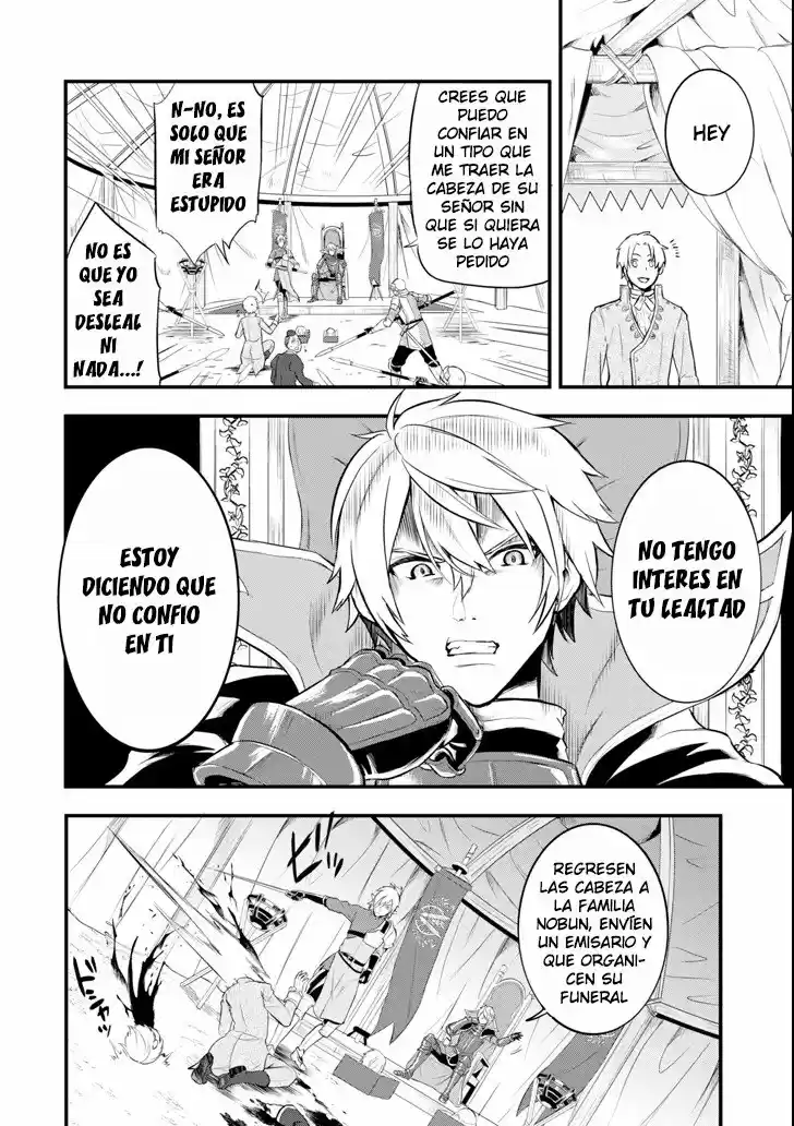 El Raro Trabajo Llamado Oda Nobunaga Resulto Ser Mas Tramposo Que Espadachín Mágico, Así Que Decidí Crear Un Reino capítulo 12 página 26