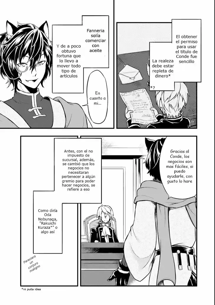 El Raro Trabajo Llamado Oda Nobunaga Resulto Ser Mas Tramposo Que Espadachín Mágico, Así Que Decidí Crear Un Reino capítulo 7 página 4