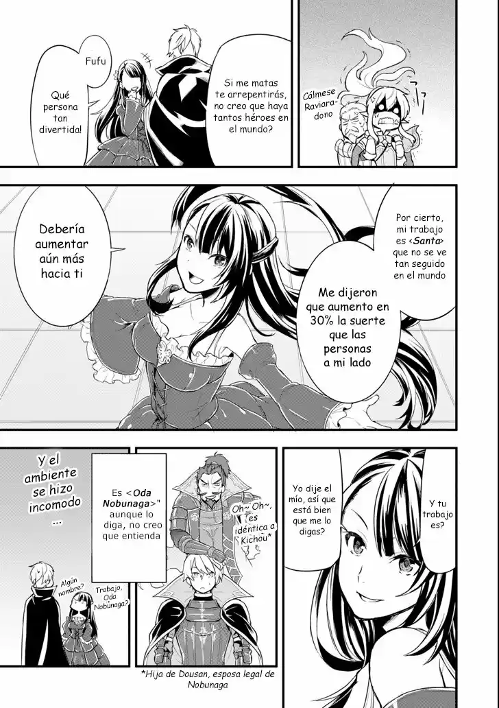 El Raro Trabajo Llamado Oda Nobunaga Resulto Ser Mas Tramposo Que Espadachín Mágico, Así Que Decidí Crear Un Reino capítulo 8 página 6