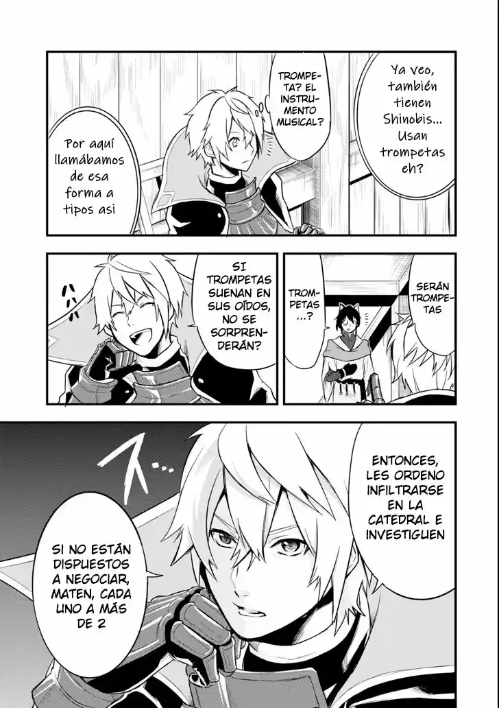 El Raro Trabajo Llamado Oda Nobunaga Resulto Ser Mas Tramposo Que Espadachín Mágico, Así Que Decidí Crear Un Reino capítulo 9 página 23