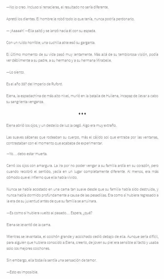 El Regreso De La Dama Malvada (Novela) - Capítulo 1 - Página 3 - LectorTMOo