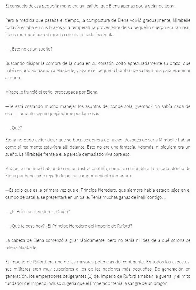 El Regreso De La Dama Malvada (Novela) - Capítulo 1 - Página 8 - LectorTMOo