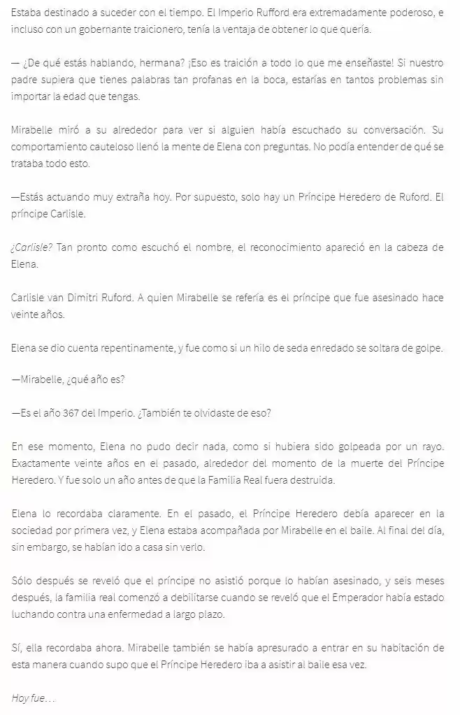 El Regreso De La Dama Malvada (Novela) - Capítulo 1 - Página 10 - LectorTMOo