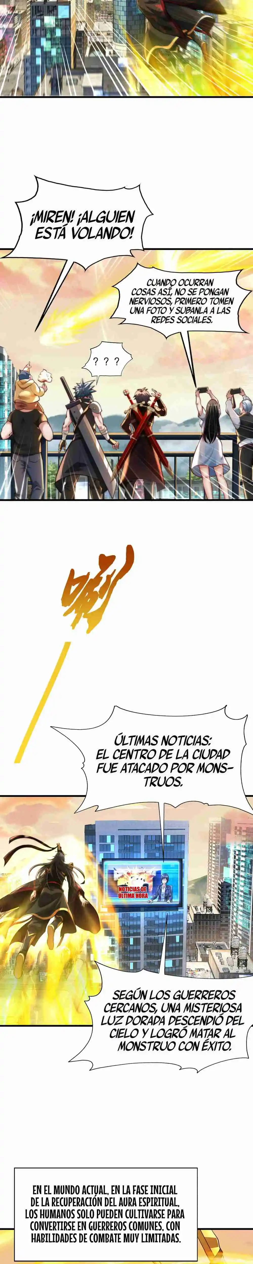 ¡El Regreso Del Emperador Qin! Soy El Emperador Inmortal Milenal - Capítulo 2 - Página 5 - LectorTMOo