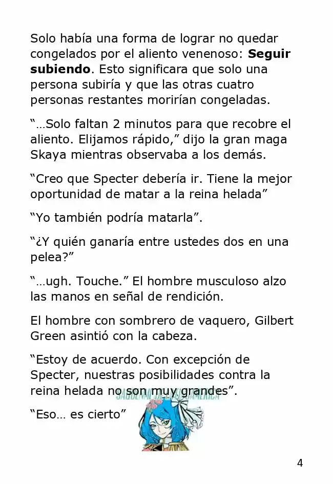 El Regreso Del Jugador Congelado (Novela) - Capítulo - Página 4 - LectorTMOo