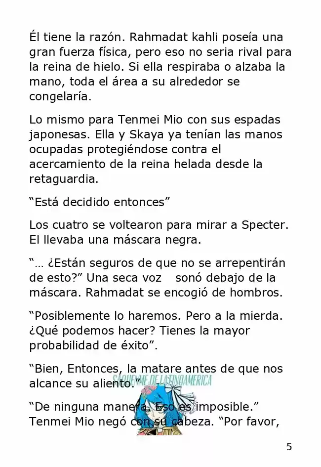 El Regreso Del Jugador Congelado (Novela) - Capítulo - Página 5 - LectorTMOo