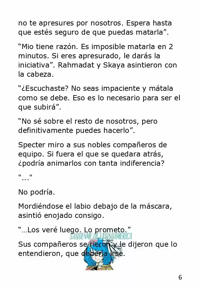 El Regreso Del Jugador Congelado (Novela) - Capítulo - Página 6 - LectorTMOo