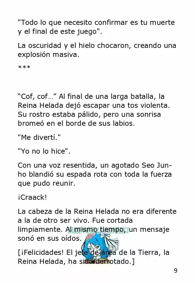 El Regreso Del Jugador Congelado (Novela) - Capítulo - Página 9 - LectorTMOo