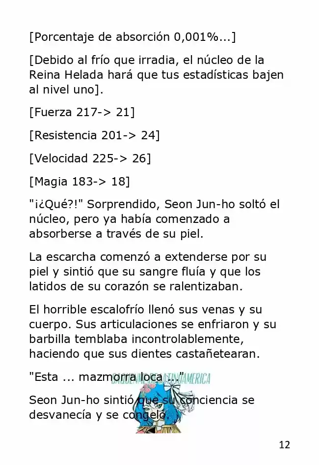 El Regreso Del Jugador Congelado (Novela) - Capítulo - Página 12 - LectorTMOo