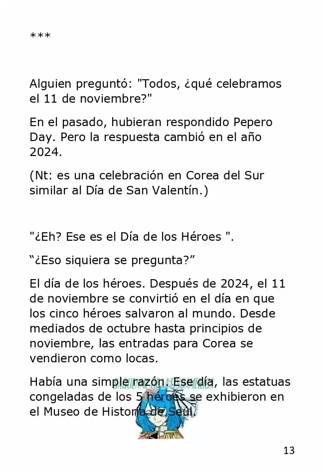 El Regreso Del Jugador Congelado (Novela) - Capítulo - Página 13 - LectorTMOo