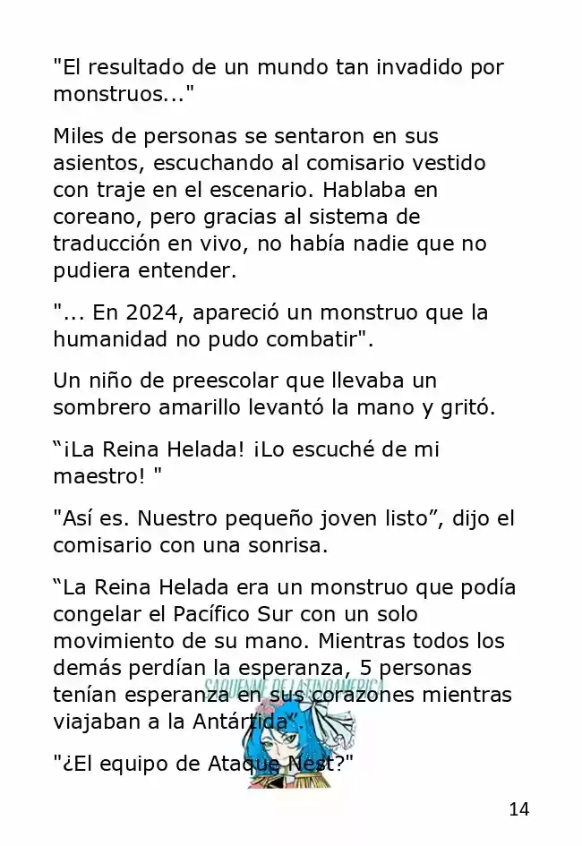 El Regreso Del Jugador Congelado (Novela) - Capítulo - Página 14 - LectorTMOo