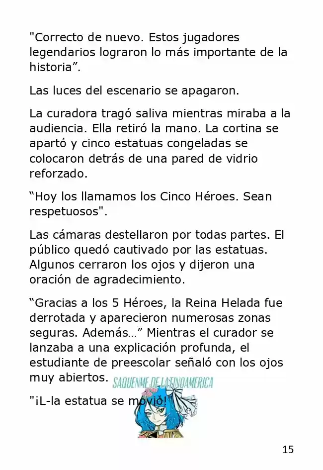 El Regreso Del Jugador Congelado (Novela) - Capítulo - Página 15 - LectorTMOo